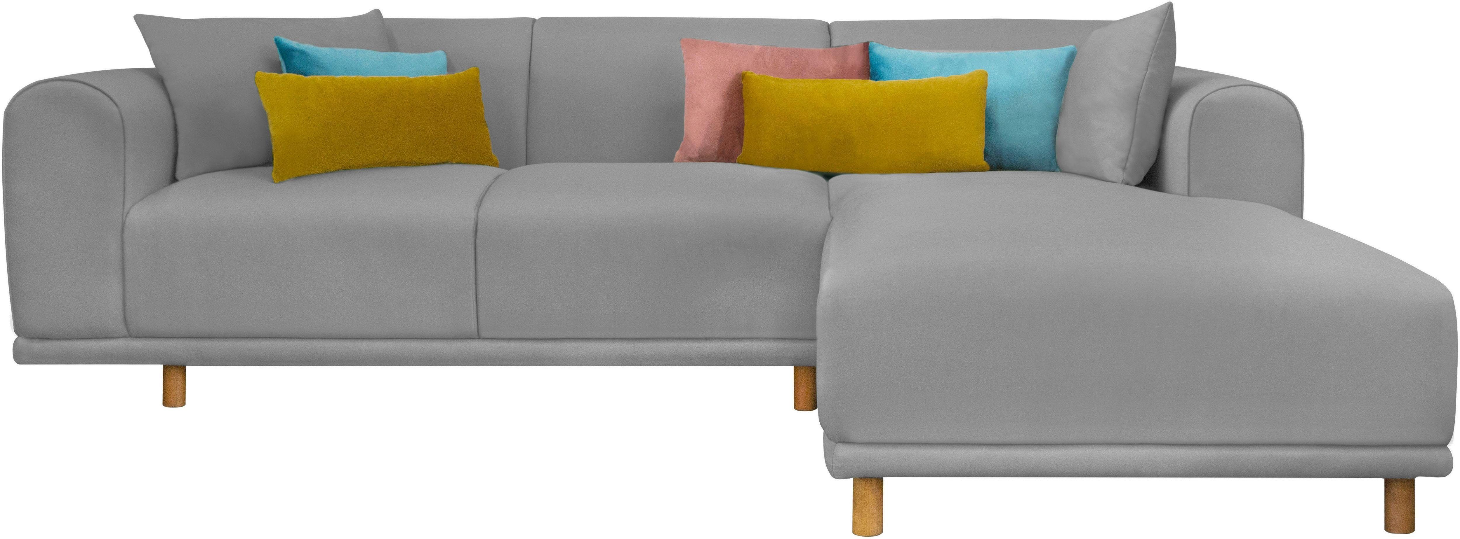 andas Ecksofa Maroon L-Form, in skandinavischem günstig online kaufen