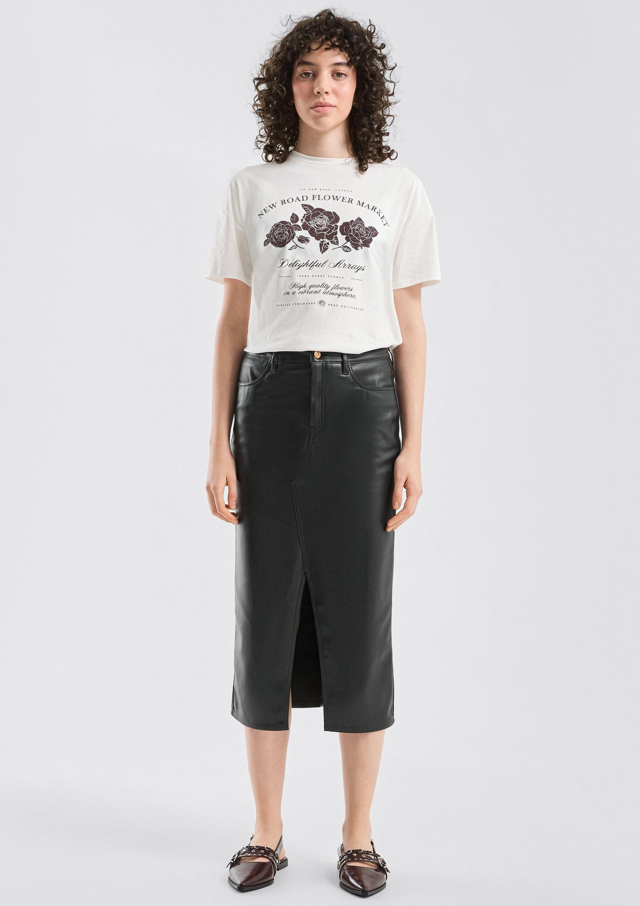 QS Midirock Rock Midirock in Leder-Optik