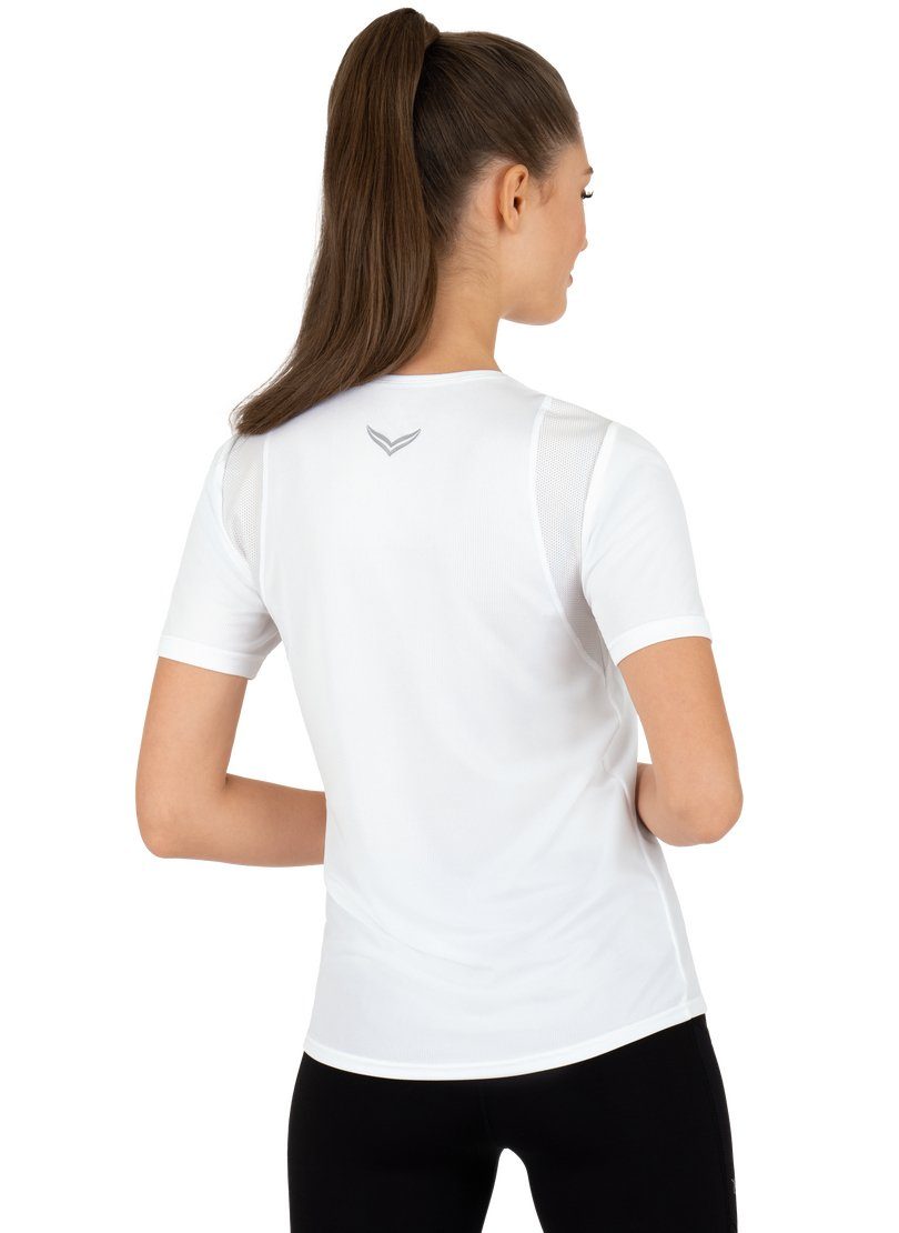 Trigema T-Shirt weiss COOLMAX® Sport T-Shirt TRIGEMA