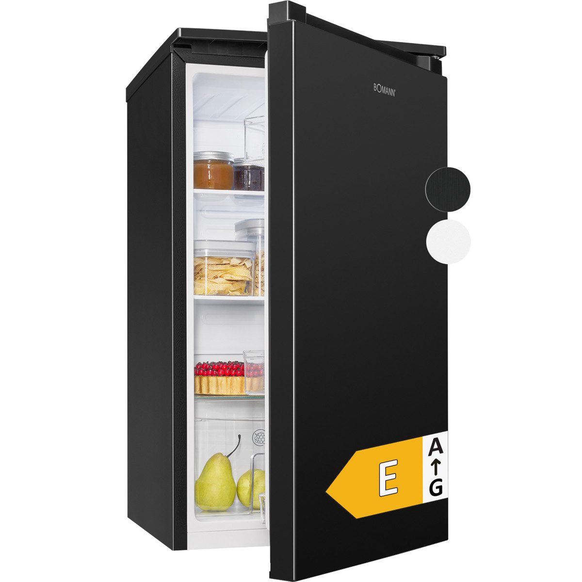 BOMANN Vollraumkühlschrank VS 7255, 83.5 cm hoch, 44,5 cm breit, Kühlschrank ohne Gefrierfach, Energieklasse E