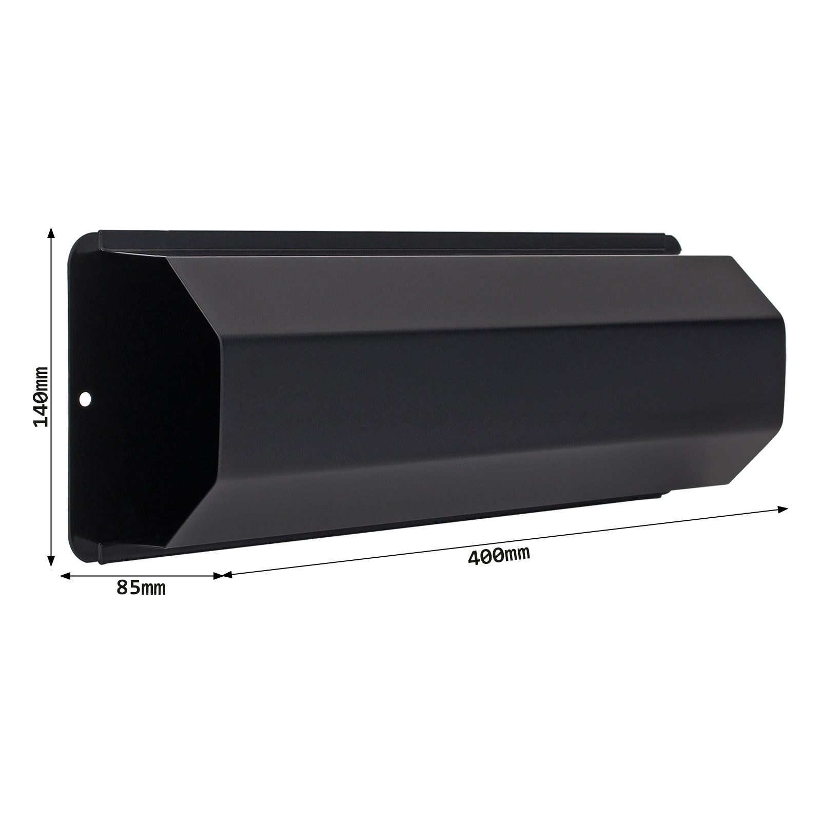 Profirst Zeitungsrolle Profirst Mail PM 543 Zeitungsrolle Schwarzgrau Stahl HxBxT 142x402x85 – Bild 3 von 5
