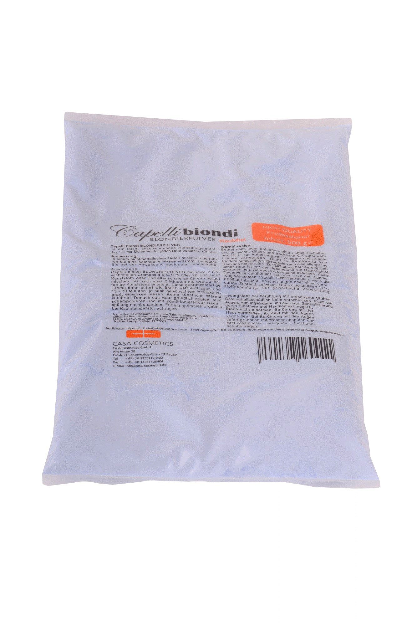 Capelli Blondierpulver Capelli Biondi Blondierpulver blau staubfrei 500g