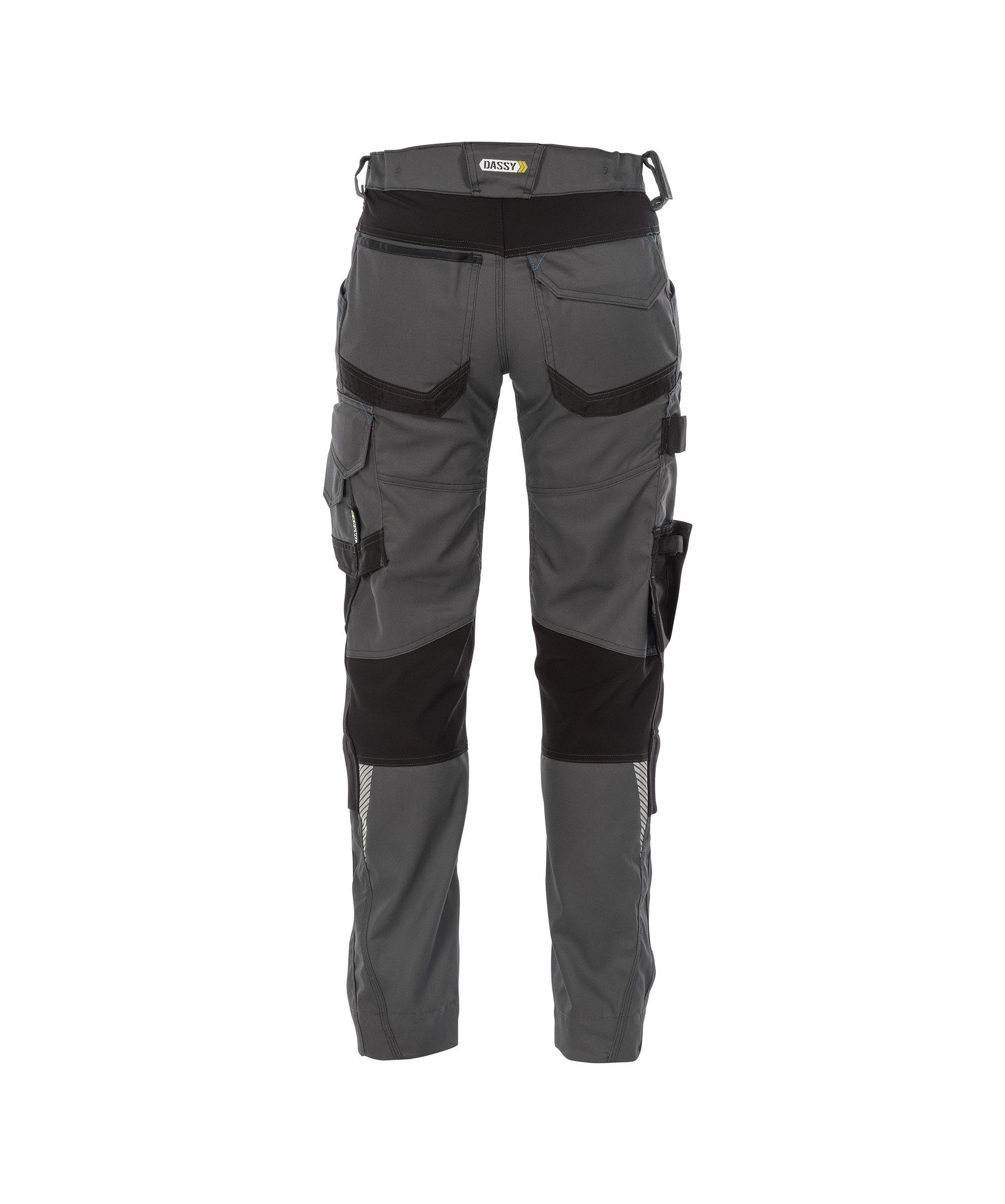 Dassy Arbeitshose Arbeitshose mit Stretch und Kniepolstertaschen für Damen Dynax Women (1-tlg)