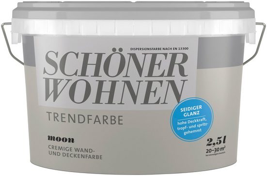 SCHÖNER WOHNEN Innenfarbe »Trendfarbe«, seidenglänzend online kaufen | OTTO