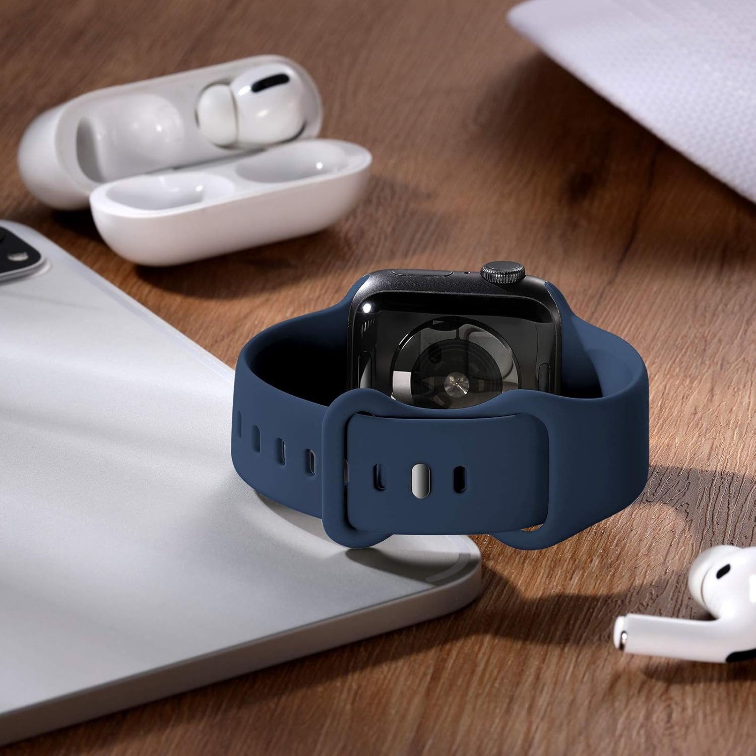 Widmann-Shop Smartwatch-Armband Apple Watch Silikon Armband günstig online kaufen