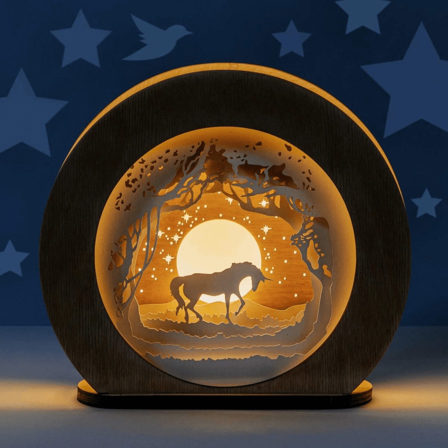MagicHolz Nachtlicht 3D Nachtlicht Kinder ? MagicLights Nachtlichter & indirekte