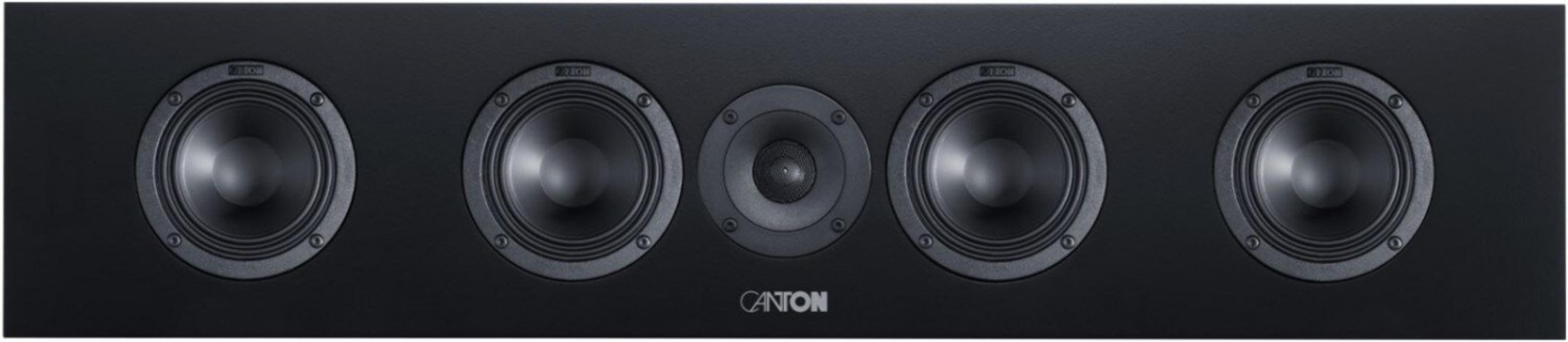 CANTON Atelier InWall 9 C schwarz seidenmatt Einbaulautsprecher (Nicht vorhanden, 100.0 W, Flaches Design, rahmenlose magnetische Stoffabdeckung)