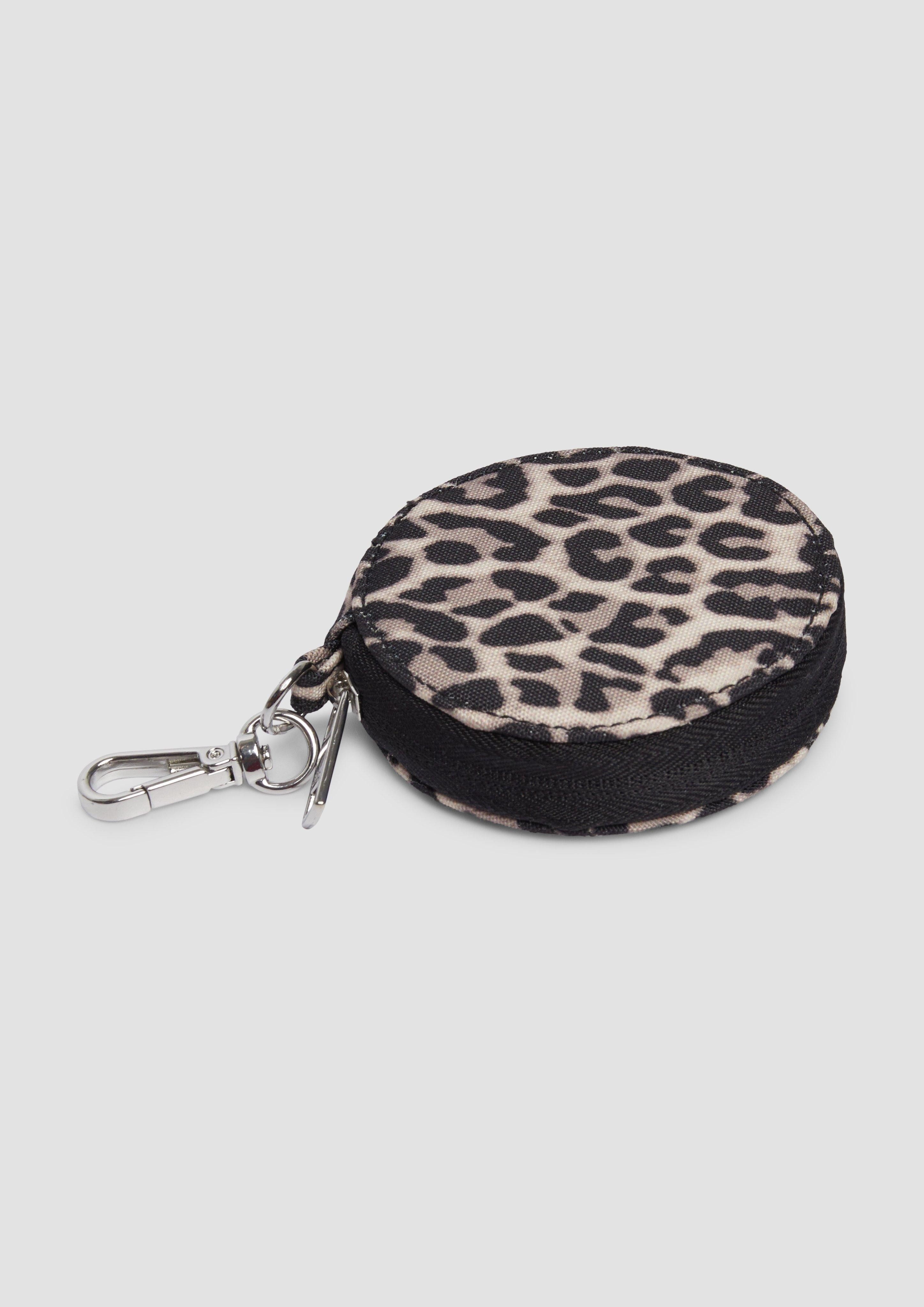 Tragetasche Hanging-Pocket aus Nylon mit Leo-Print