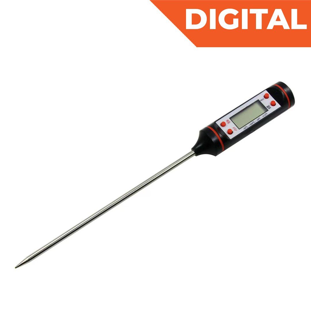 Grillthermometer Digital Bratenthermometer Kochthermometer Gourmet Hygienisch Verpackt