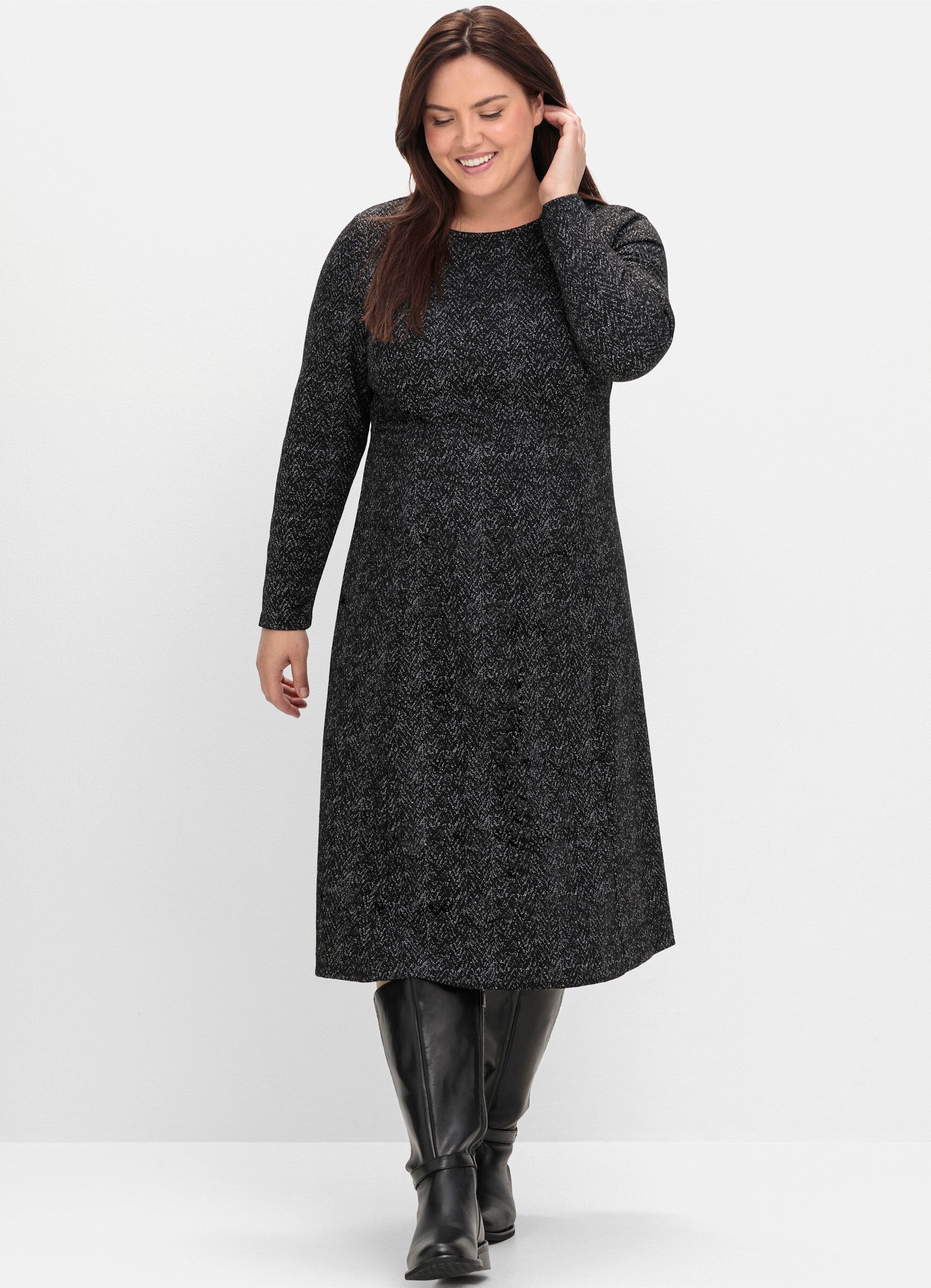 Sheego Jerseykleid Shirtkleid günstig online kaufen