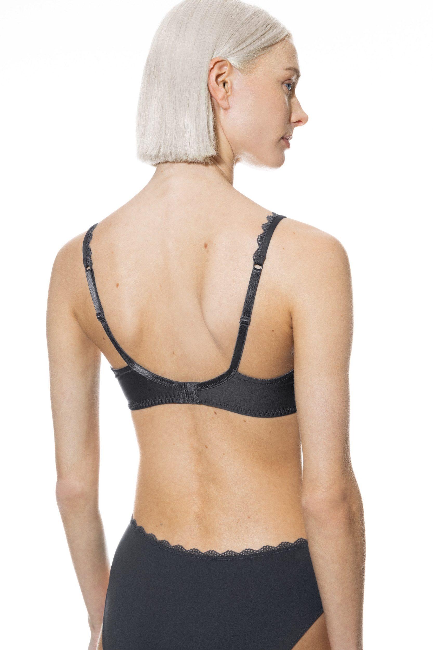 Mey BH-Träger Bi-Stretch-BH thunder grey