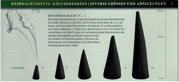 Crottendorfer Räuchermännchen 6 Päckchen - Weihrauch Riesen XXL - 20er Packung