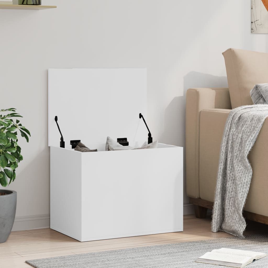 vidaXL Truhe 60 x 42 x 46 cm Holzkiste Box Truhe Lagerkiste Aufbewahrungsbox mit De