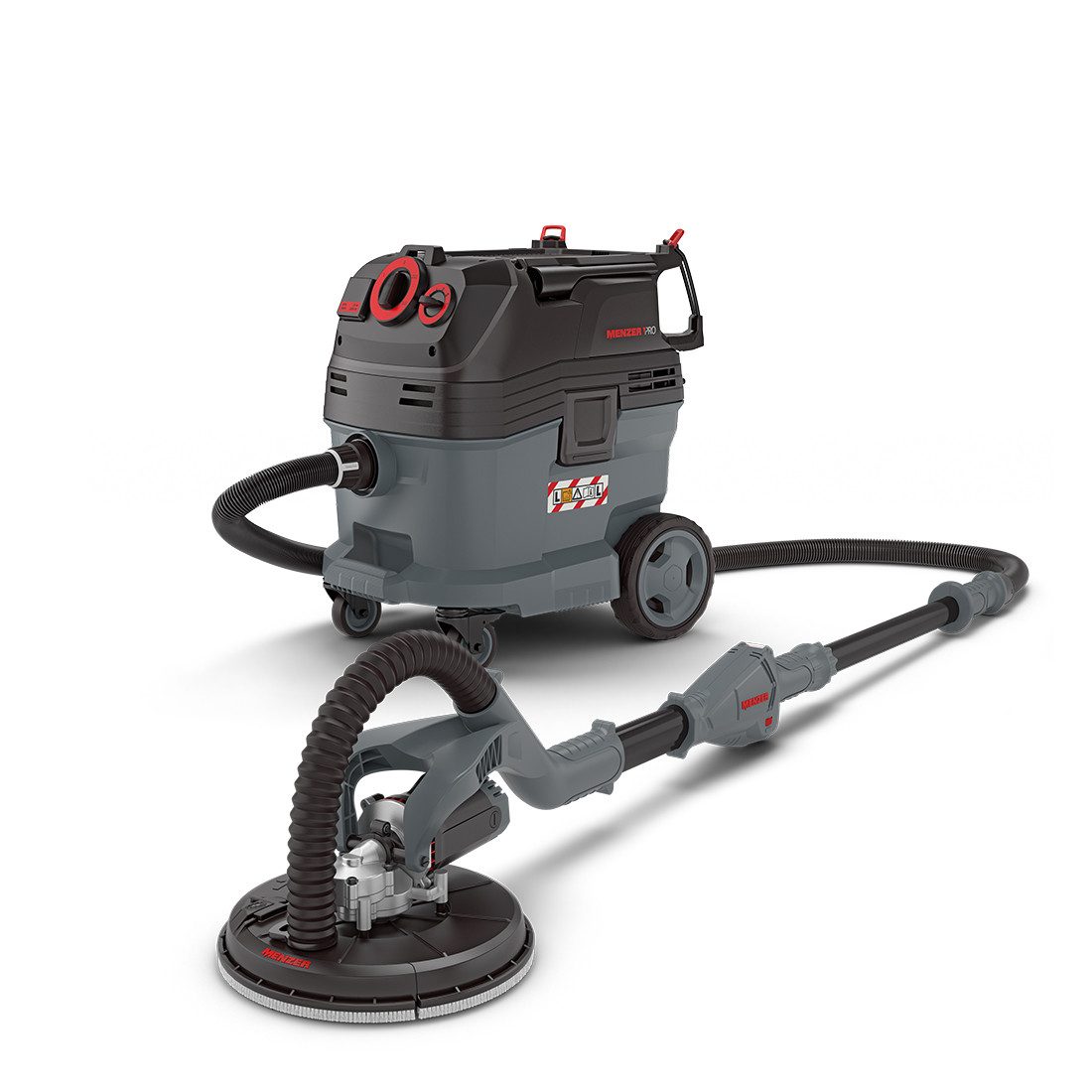 MENZER Trockenbauschleifer LHS 225 + VCL 530 PRO Antistatic, max. 2100 U/mi günstig online kaufen