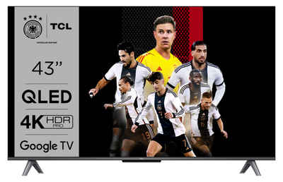 TCL 43QLED770X1 QLED-Fernseher (108,00 cm/43 Zoll, 4K Ultra HD, Google TV)