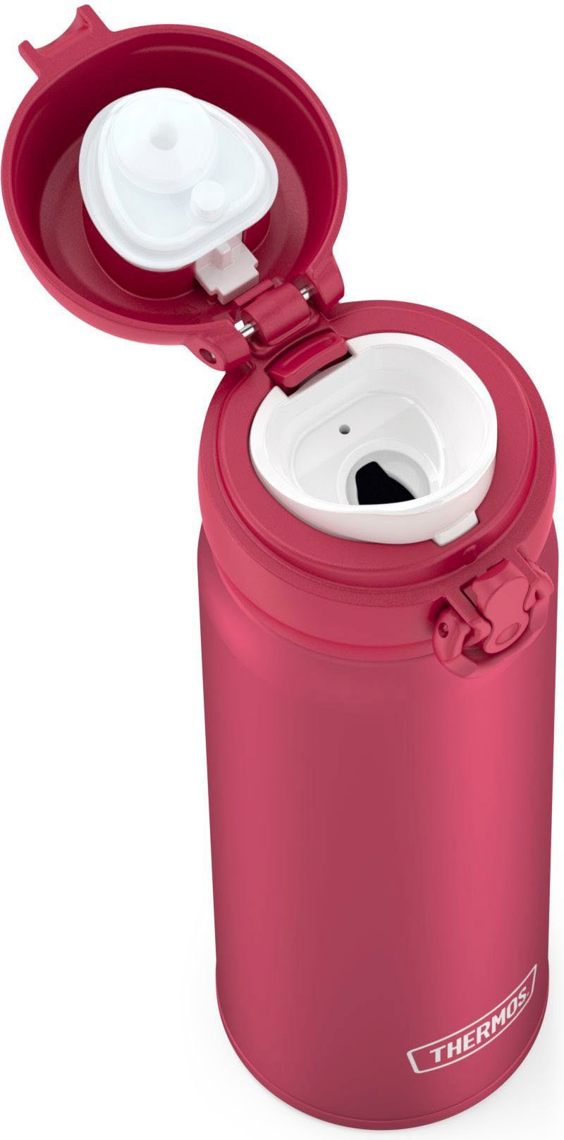 THERMOS Isolierflasche doppelwandiger BOTTLE, mat ULTRALIGHT Edelstahl pink deep
