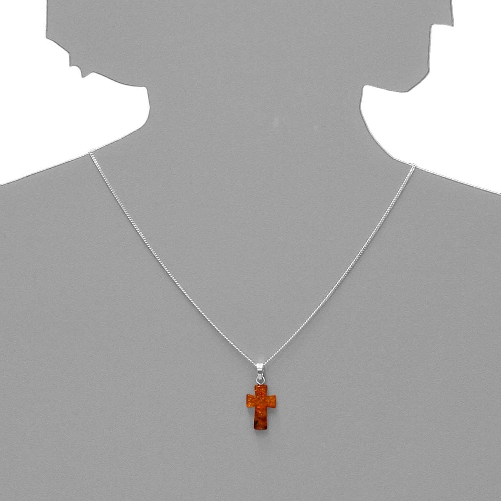 OSTSEE-SCHMUCK Kette mit Anhänger - Kreuz günstig online kaufen