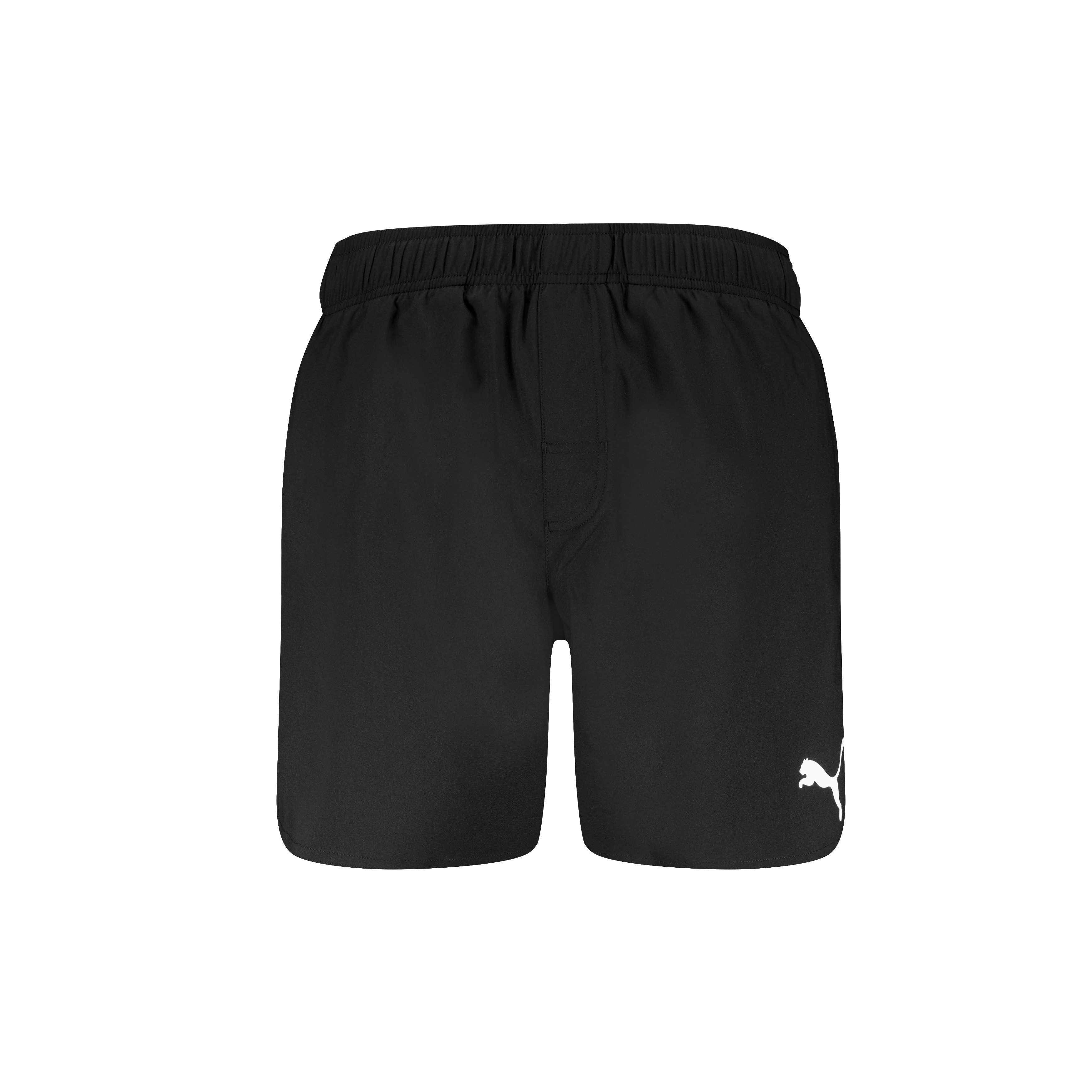 PUMA Badeshorts PUMA SWIM MEN MID SHORTS mit elastischem Bund, Seitentaschen