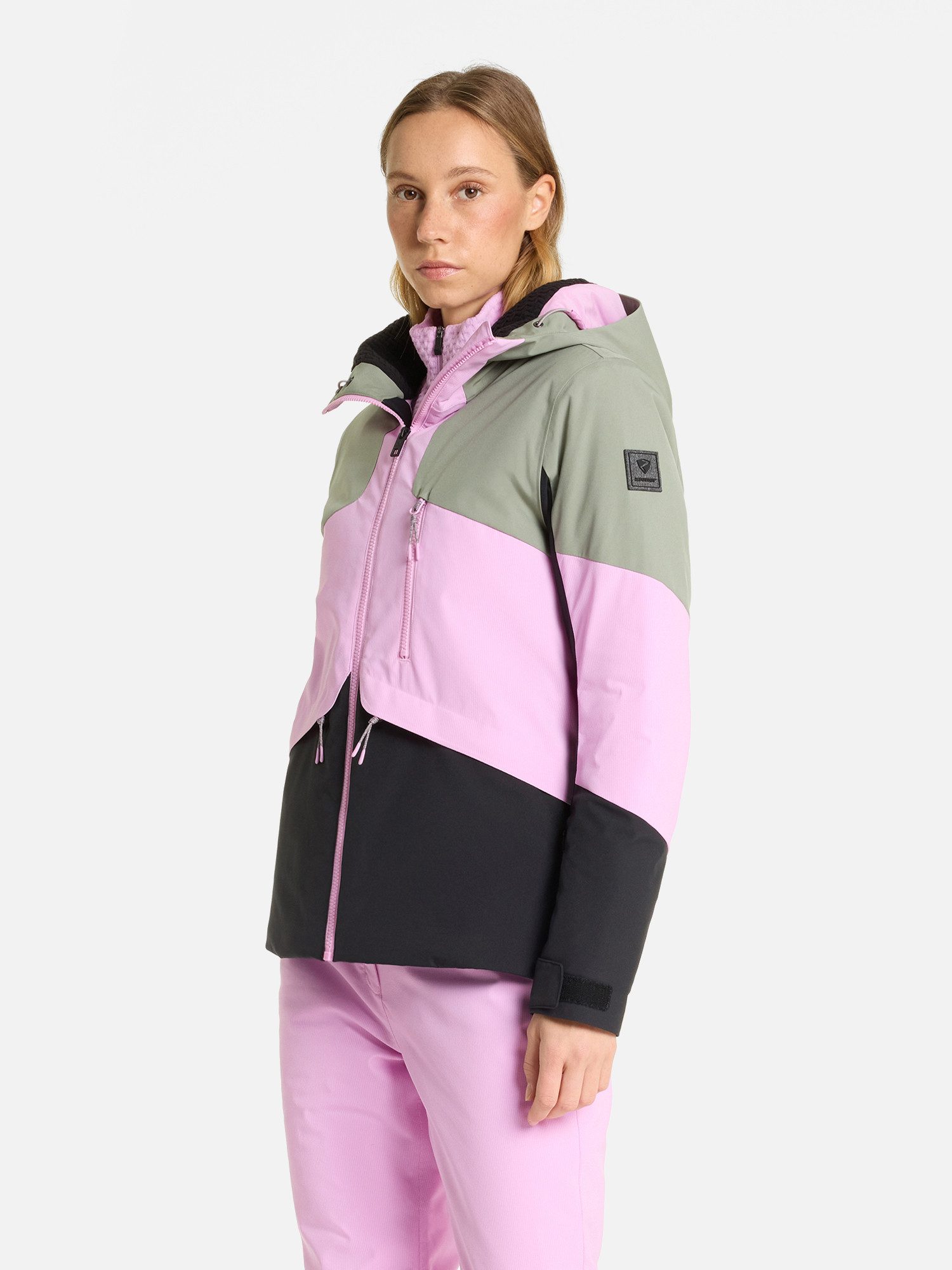 Ziener Skijacke THILDE-Z AQUASHIELD® DAMEN wasser- und winddicht, atmungsaktiv, warm, elastisch, Kapuze – Bild 4 von 5