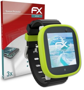 atFoliX Schutzfolie Displayschutzfolie für XPlora X6 Play, (3 Folien), Ultraklar und flexibel