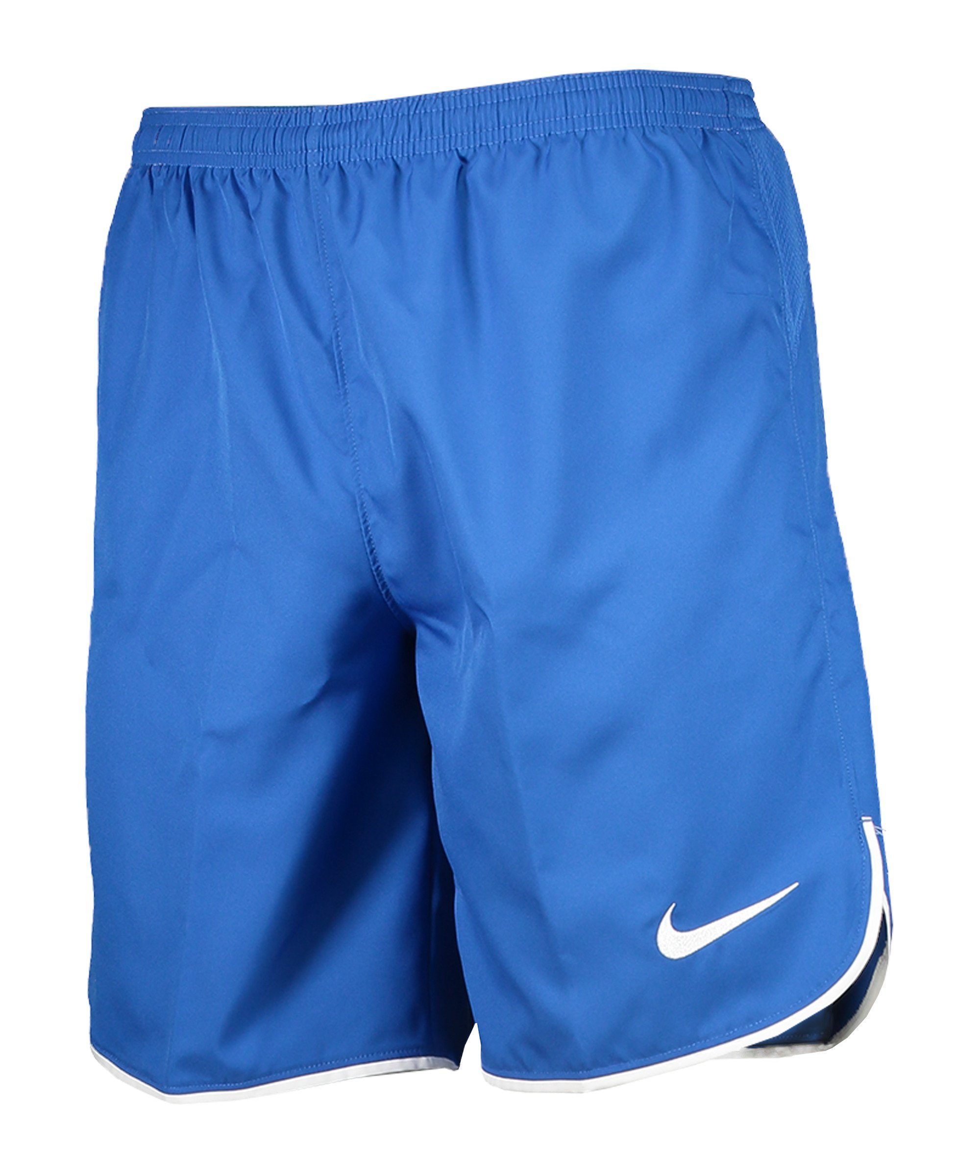 Nike Sporthose Laser V Woven Short blauweissweiss