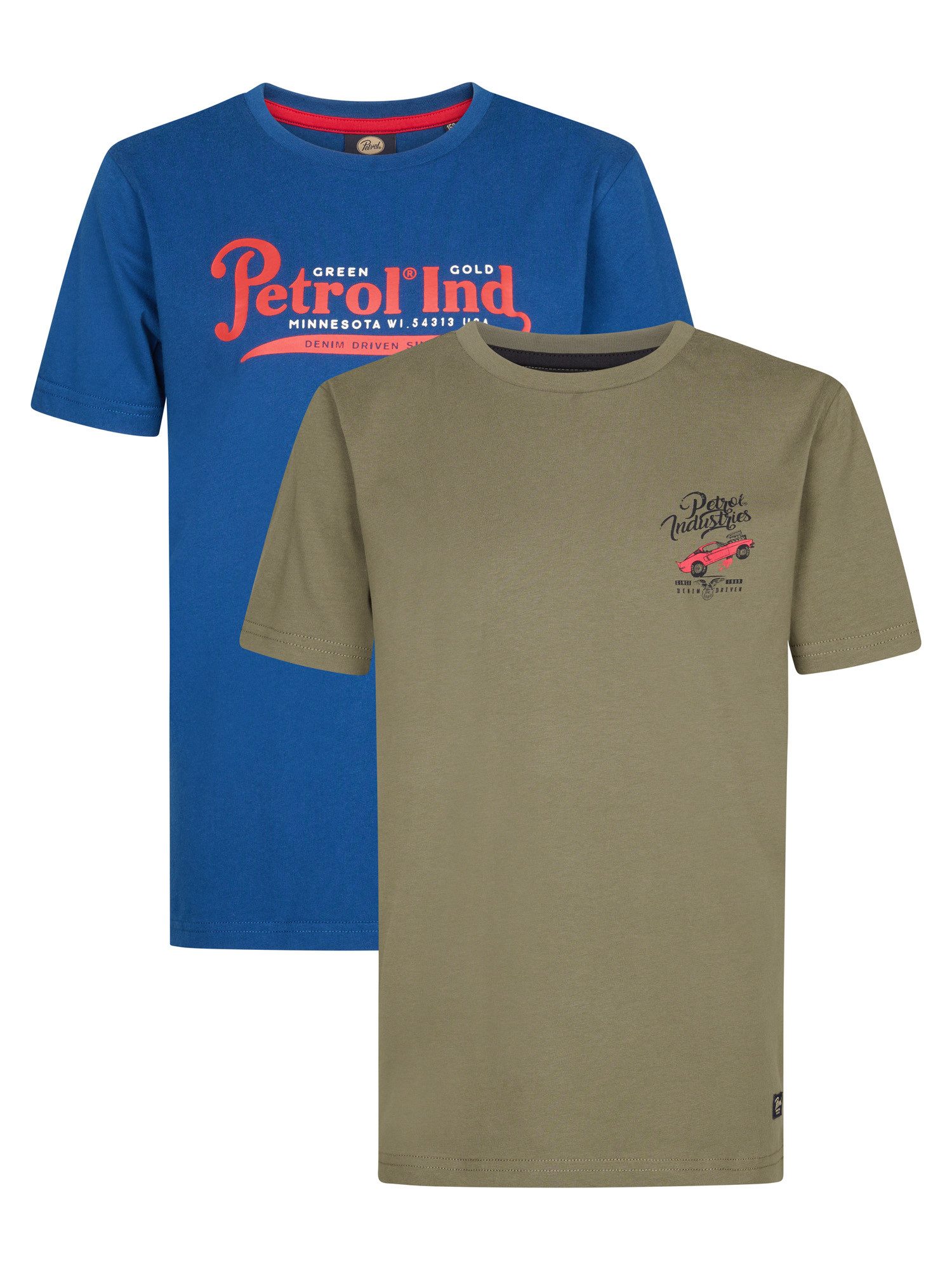 T-Shirt 2er-Pack T-Shirts mit Logo Yazoo