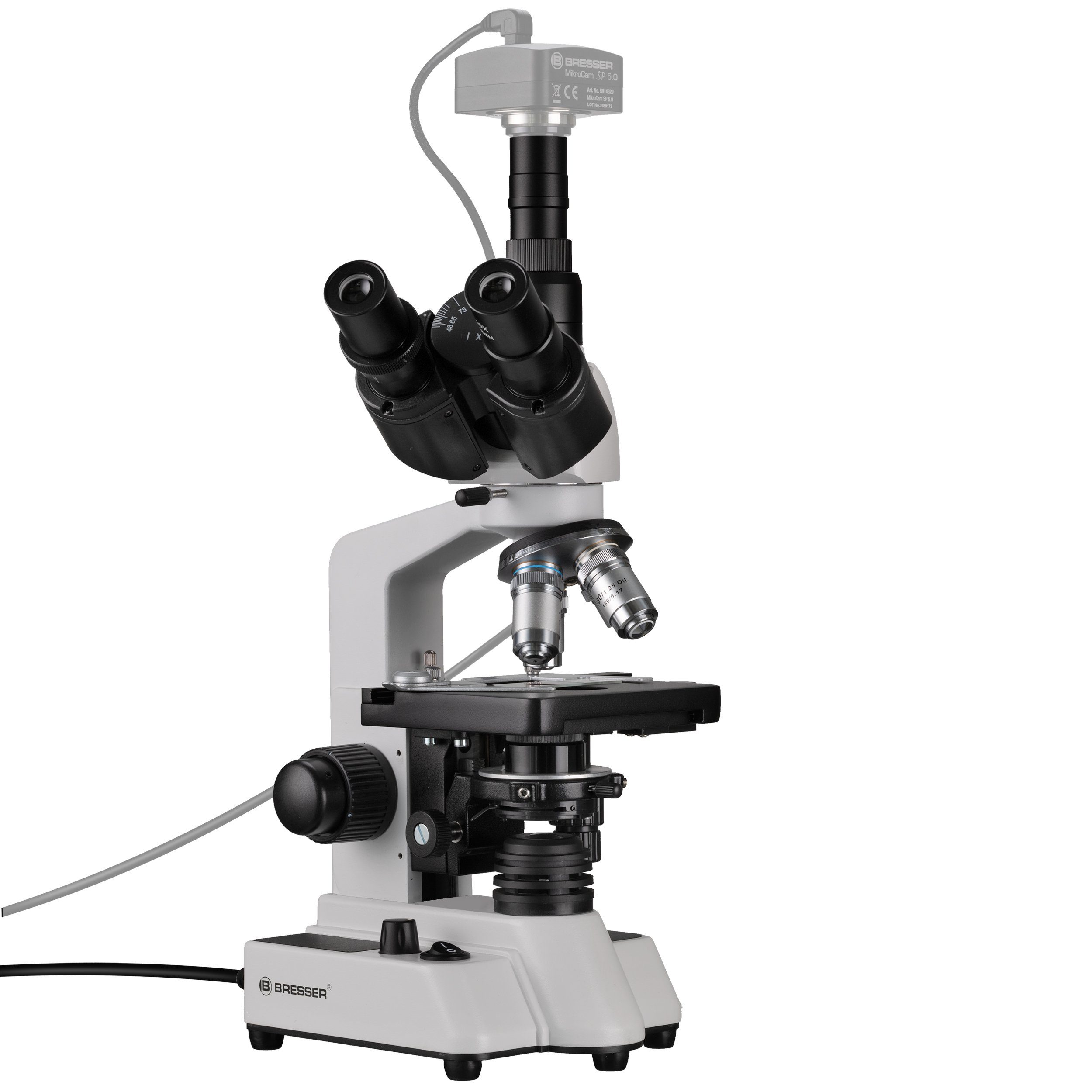 BRESSER BRESSER Researcher Trino 40-1000x Mikroskop Auf- und Durchlichtmikroskop