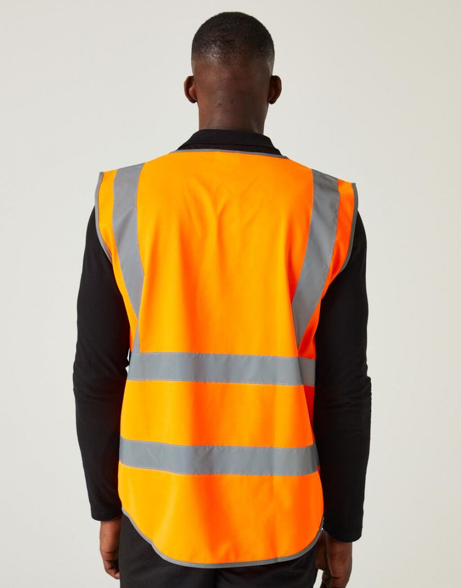 Regatta Professional Warnweste Pro Hi-Vis Executive Vest Warnweste
