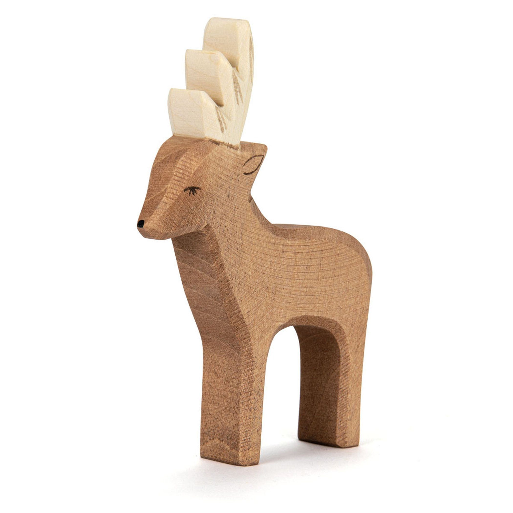 Ostheimer Spielwelt Holzfigur Rehbock