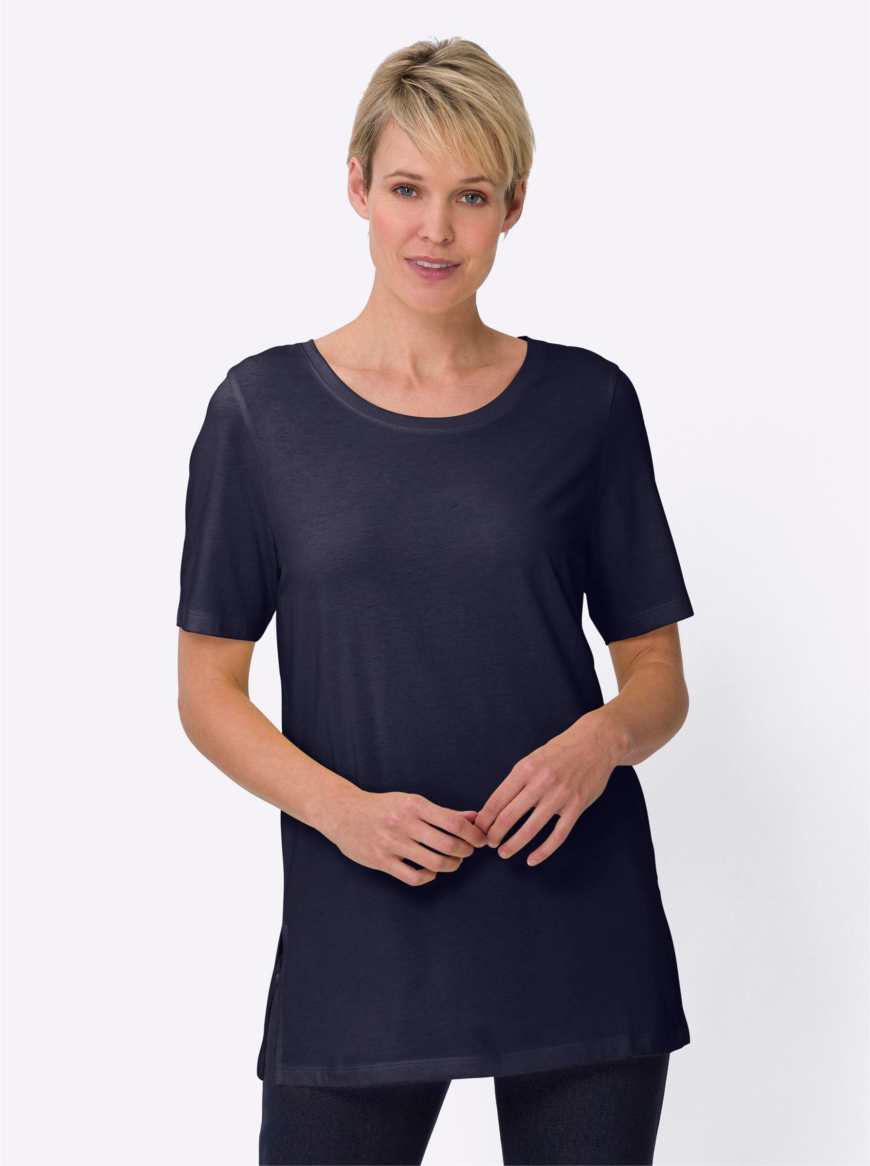 Sieh an! Trainingsshirt Longshirt . günstig online kaufen