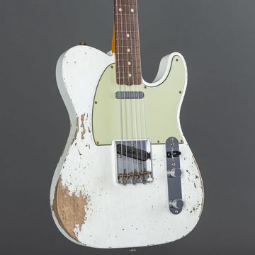Fender E-Gitarre, '60s Telecaster Heavy RW Olympic White #R133468 - Electric Guitar, E-Gitarren, T-Modelle, '60s Telecaster Heavy Relic RW Olympic White #R133468 - E-Gitarre