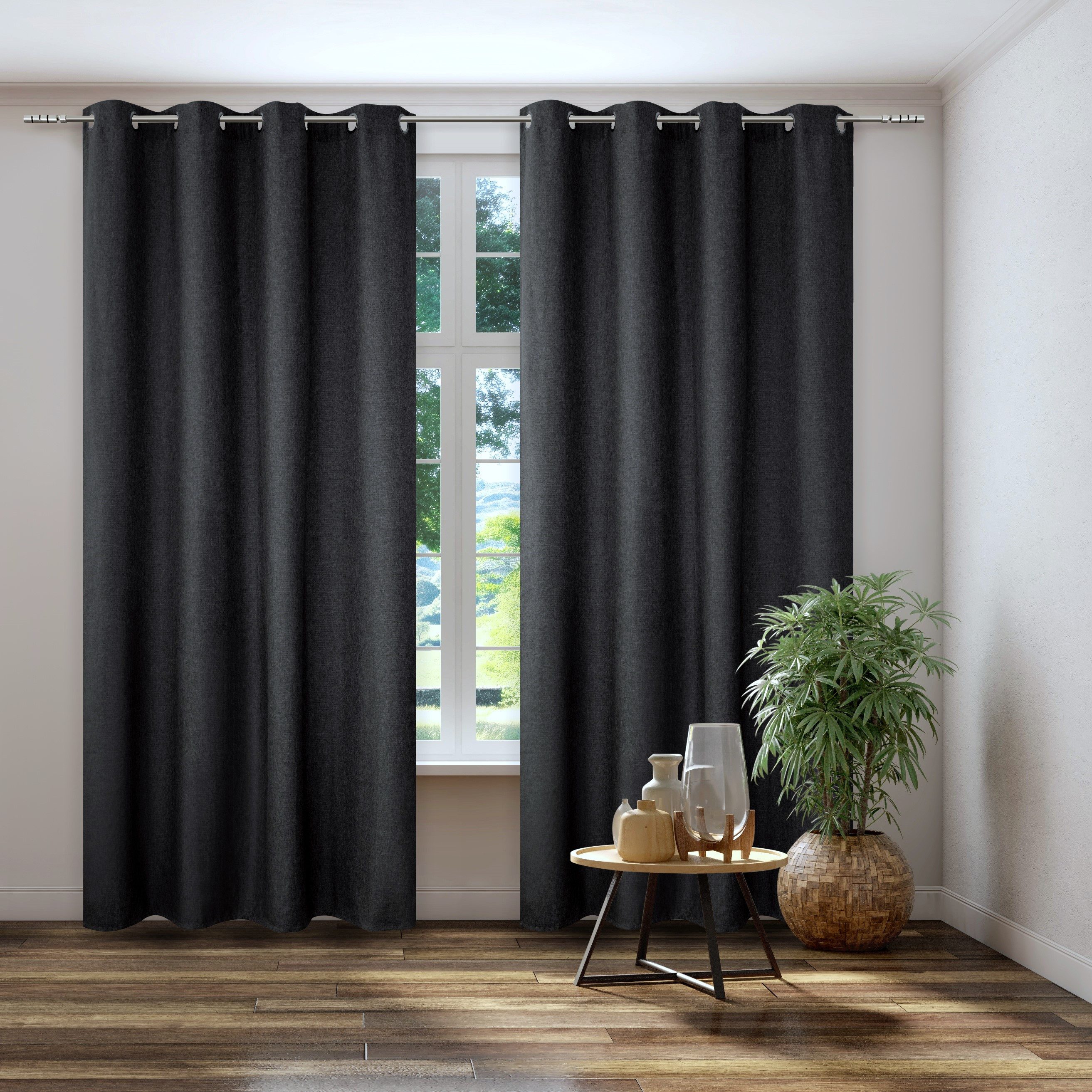 Kutti Vorhang Dimout (1 St), Ösen, verdunkelnd, Verdunkelung, Thermo, isoli günstig online kaufen