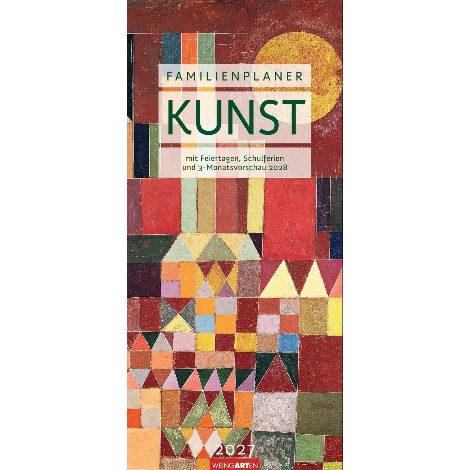 Wandkalender Kunst Familienplaner 2027