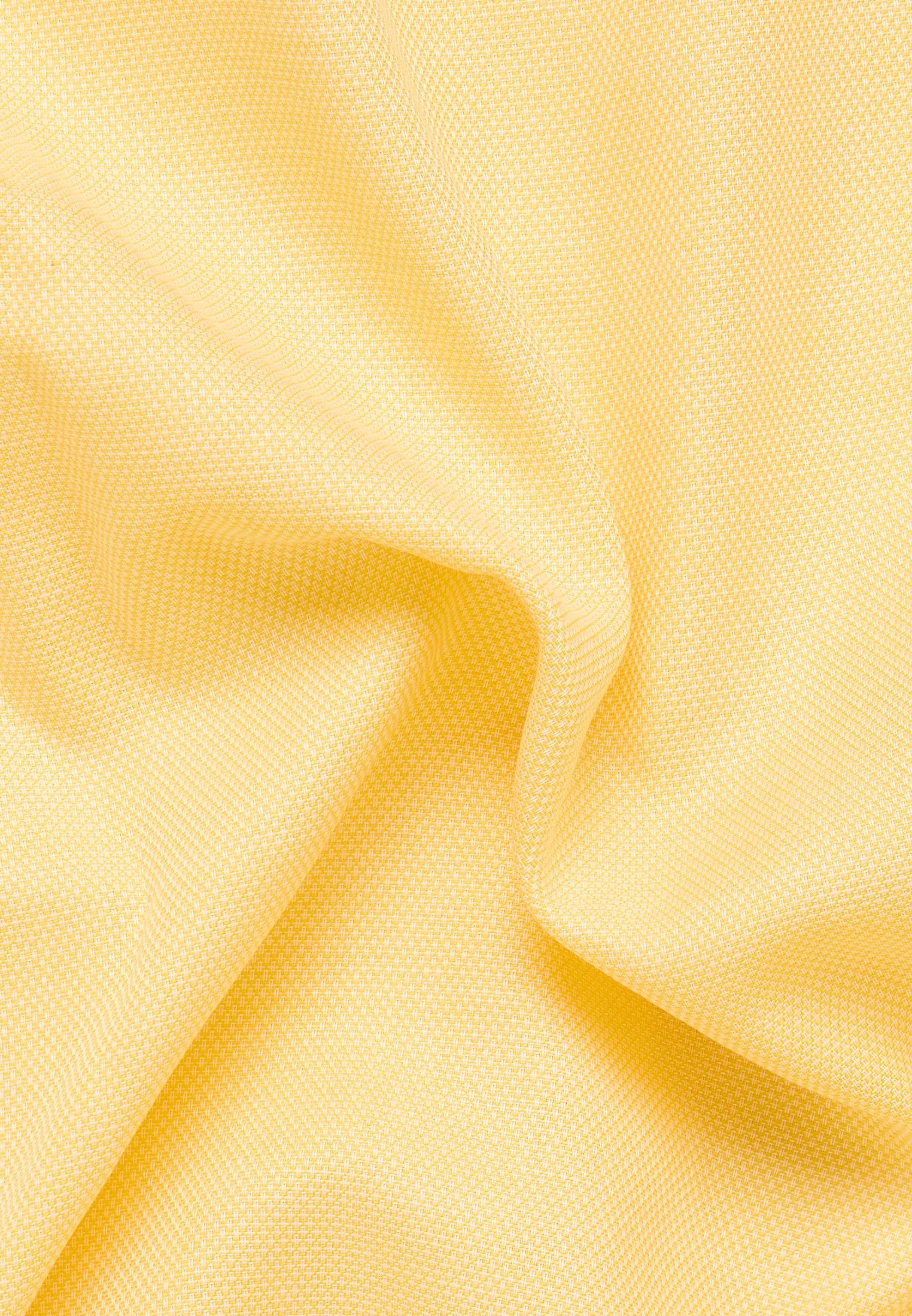 FIT Kurzarmhemd gelb Eterna COMFORT