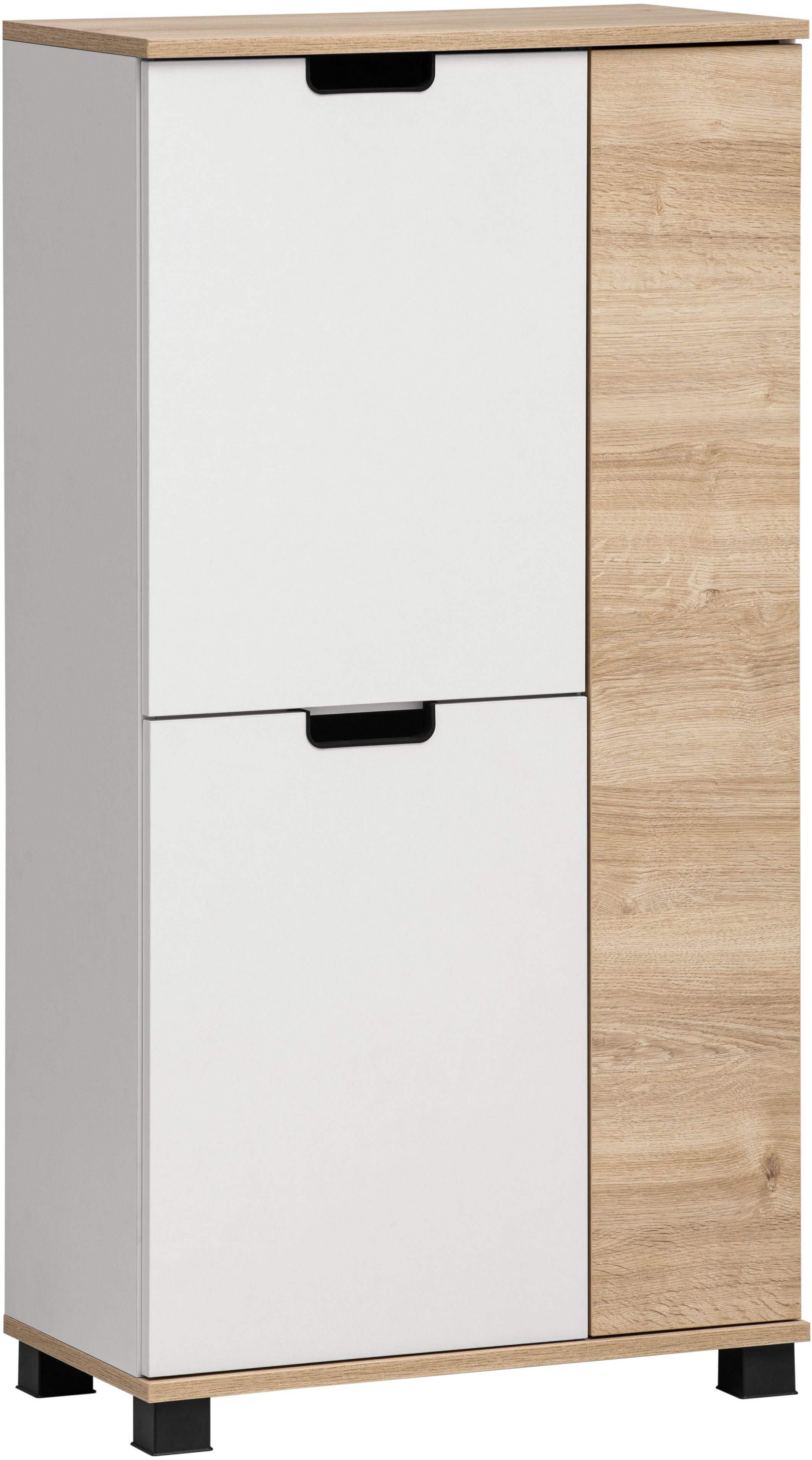 Schildmeyer Stauraumschrank Emmik, Breite 60 cm, platzsparend, verstellbare Einlegeböden Made in Germany