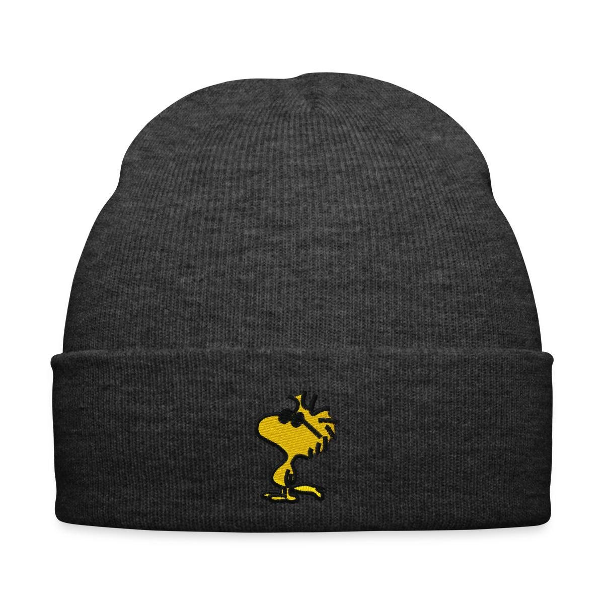 Beanie Peanuts Woodstock Sonnenbrille Stick Bestickte Wintermütze