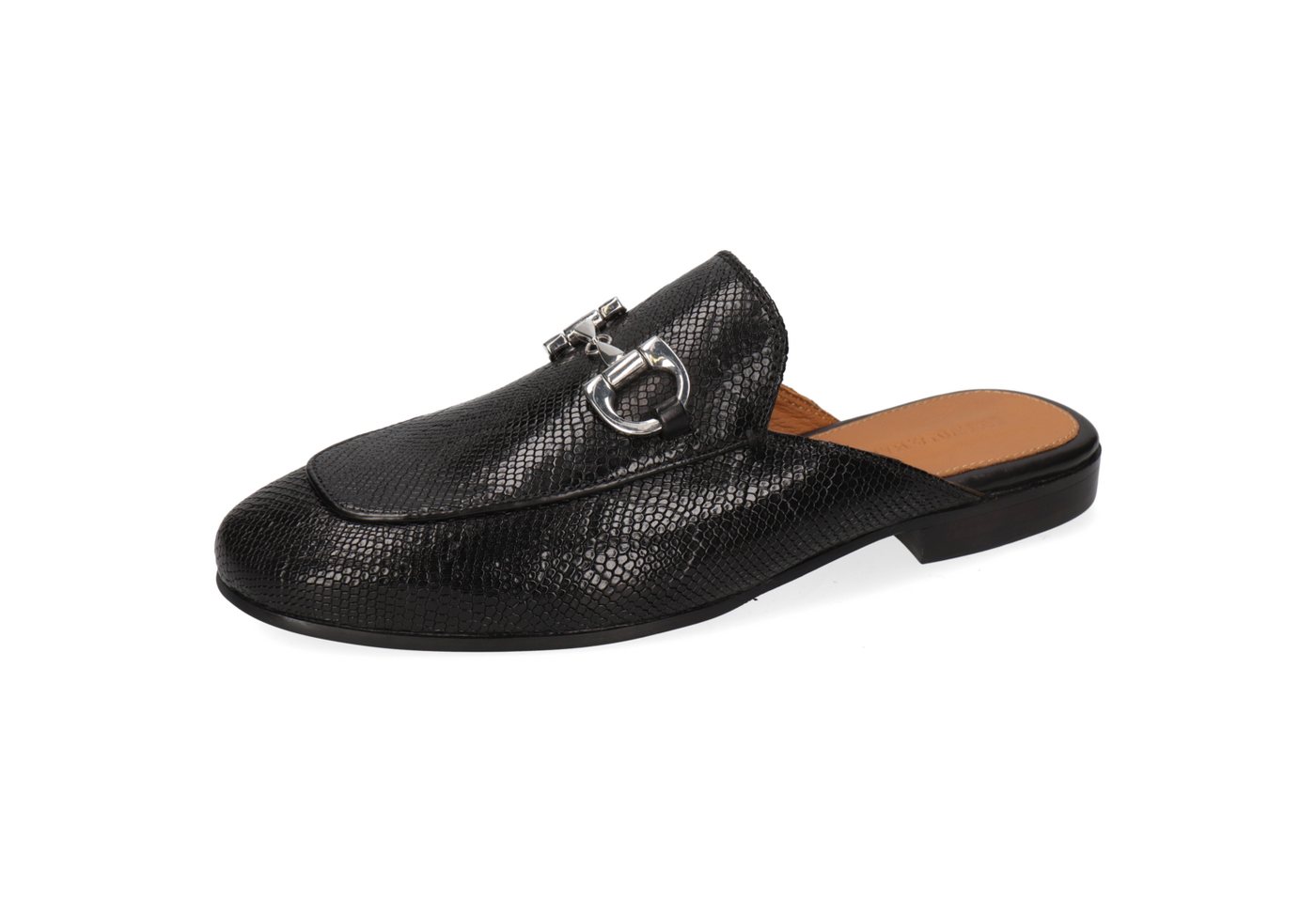 Melvin & Hamilton Clive 2 Leder-Pantoletten für Herren Pantolette Flache Absätze, Echtes Leder