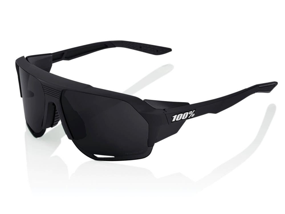 100% Sportbrille 100% Norvik - Peakpolar Lens unis Matte Black - Performance-Sportbrill