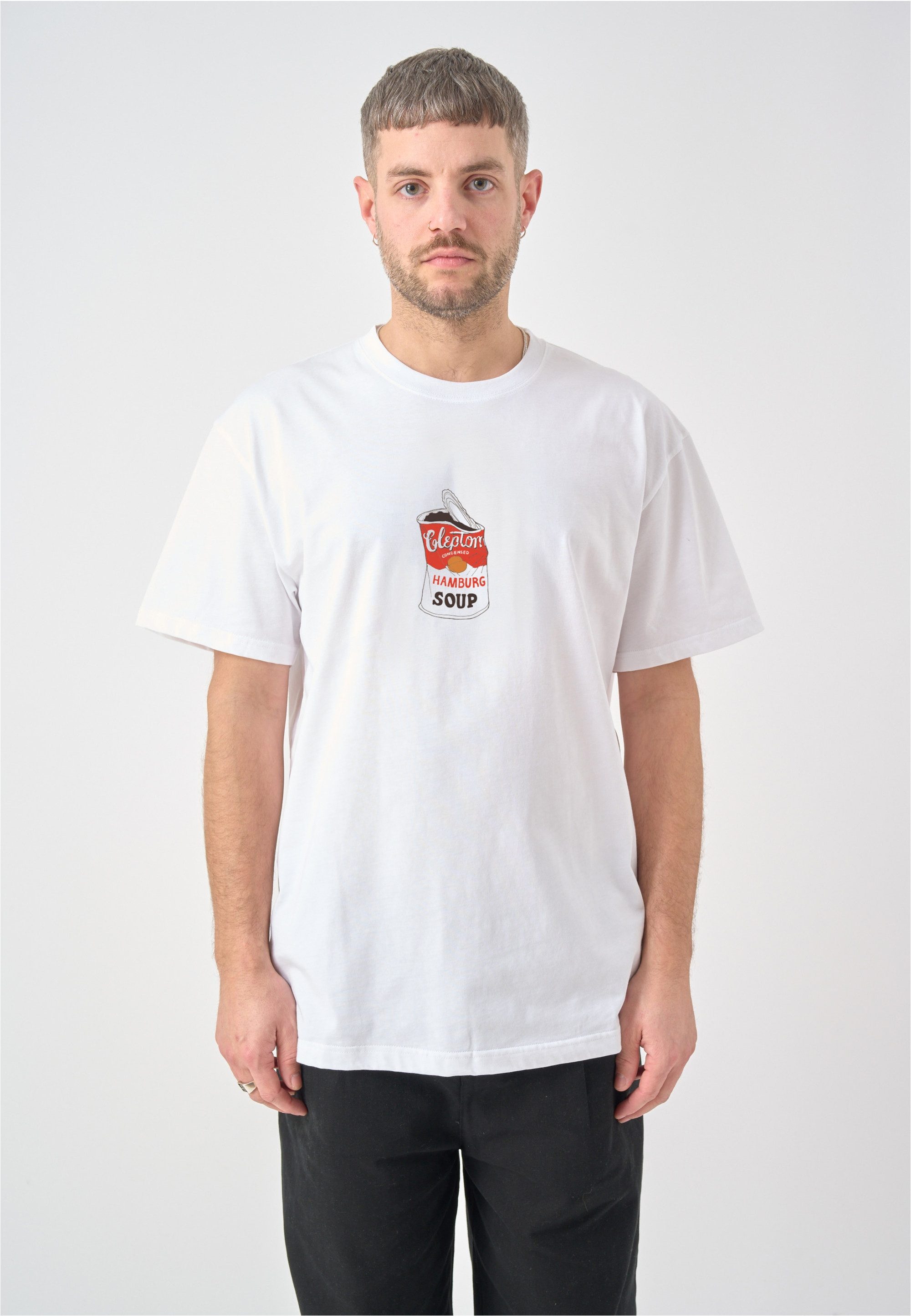 Cleptomanicx T-Shirt Hamburg Soup mit kultigem Print-Motiv