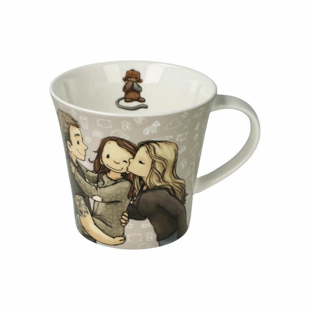 Goebel Becher Anouk - Familie, Fine Bone China