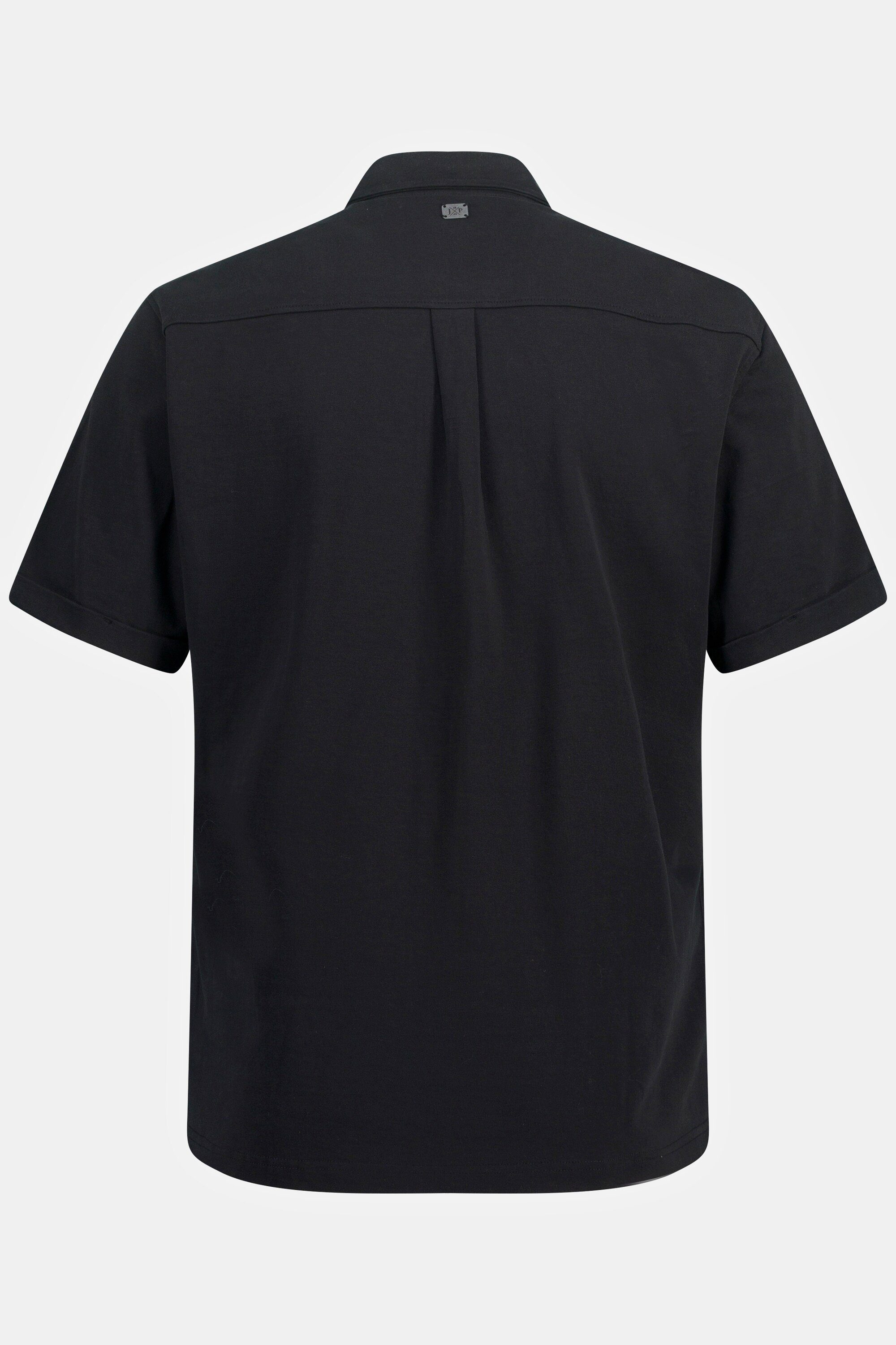 JP1880 Kurzarmhemd Jersey-Hemd Halbarm Kent-Kragen Modern Fit