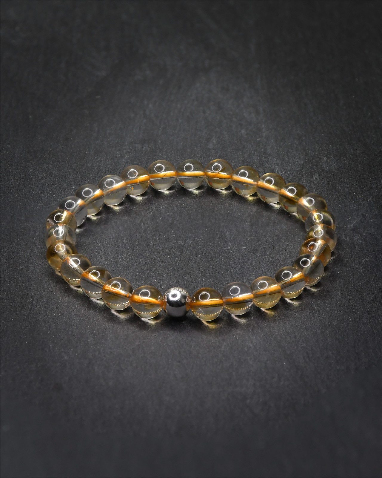 MayTree Armband Citrin, 6mm Geschenk für günstig online kaufen