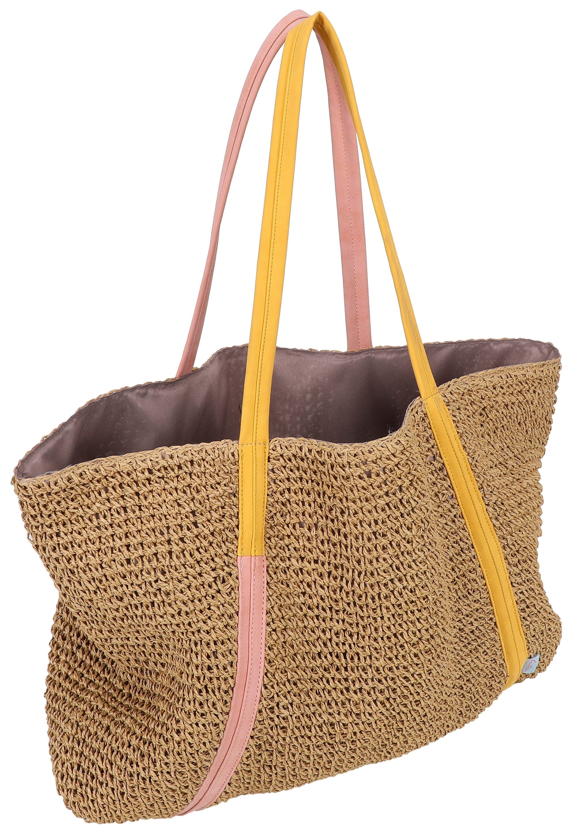 Fritzi aus Preußen Henkeltasche Simply Shopper Nature, im tollen Look mit feinen Henkeln