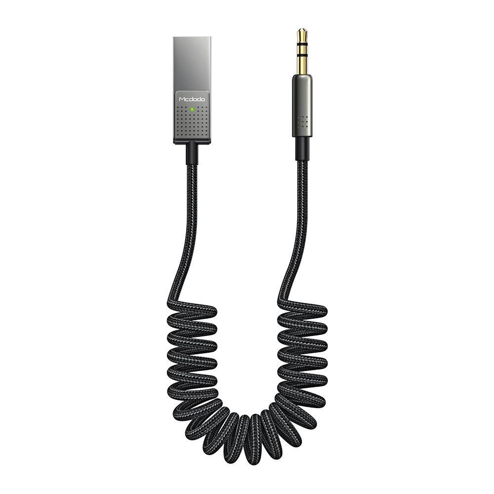 CA-8700 1.7m Aux Bluetooth-Adapter Wireless Receiver Kabel 3,5mm Bluetooth-Adapter