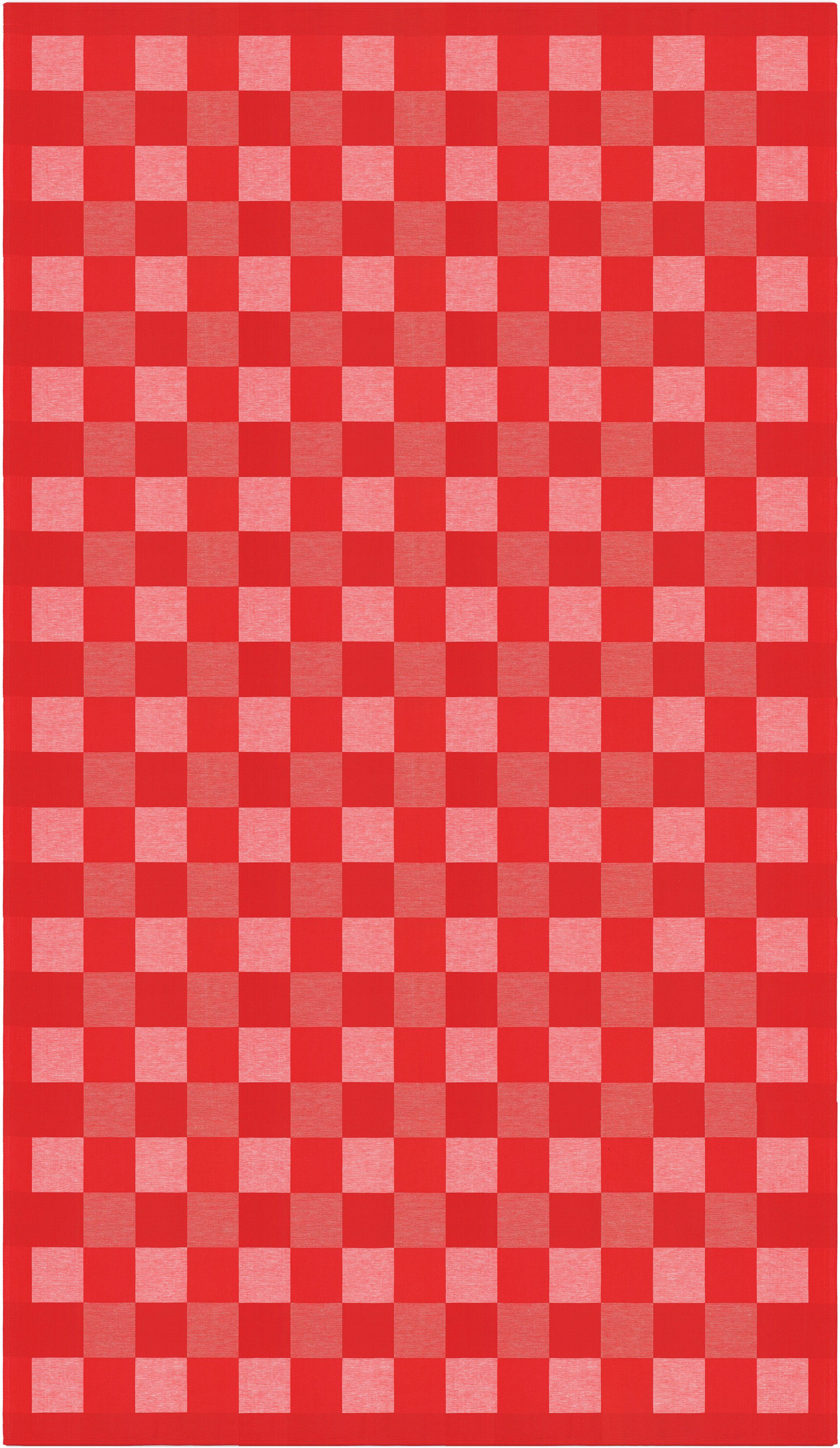 Ekelund Tischdecke Tischdecke Schack 330 150x210 cm, Pixel gewebt (6-farbig)