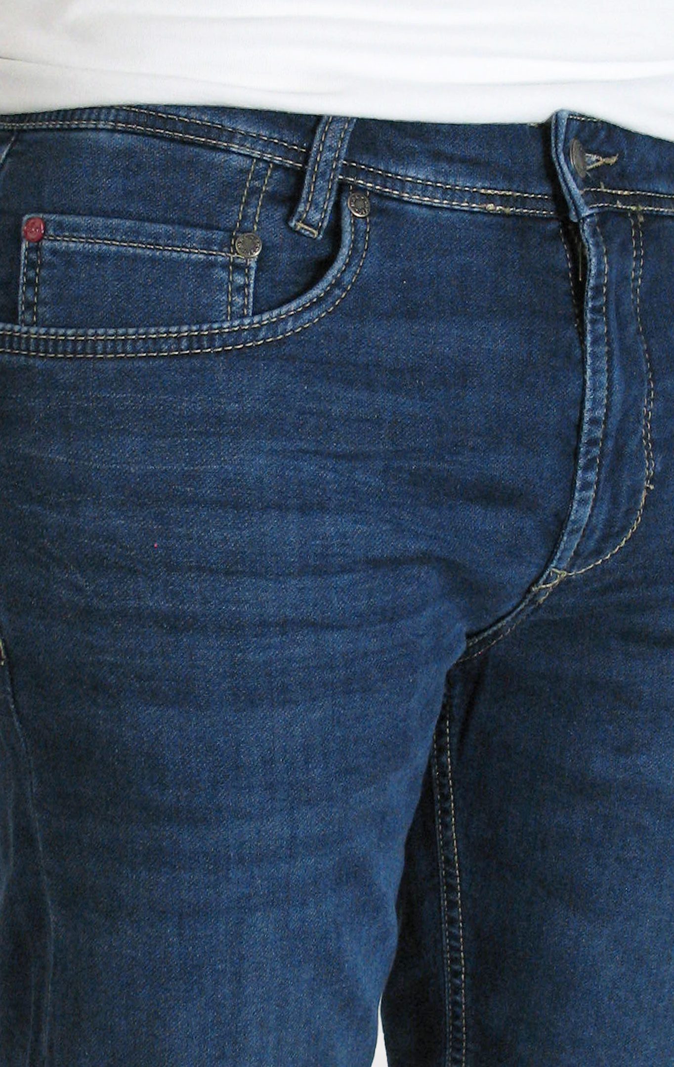 MAC Jeansshorts Jog'n Bermuda softer Sweat-Denim, elastisch und bequem – Bild 3 von 3