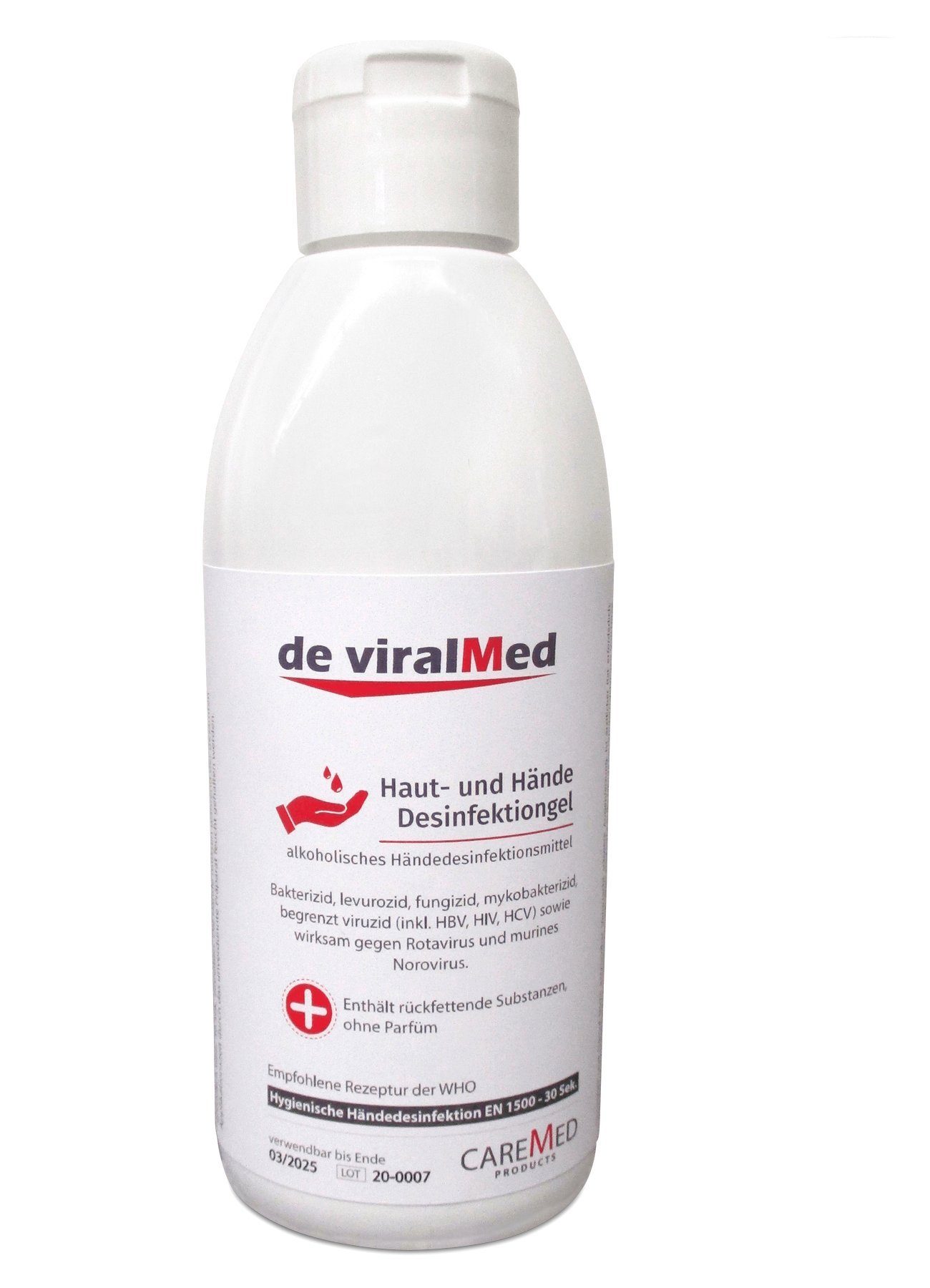 CareMed Products GmbH Handcreme de viralMed Haut- und Hände Desinfektionsgel