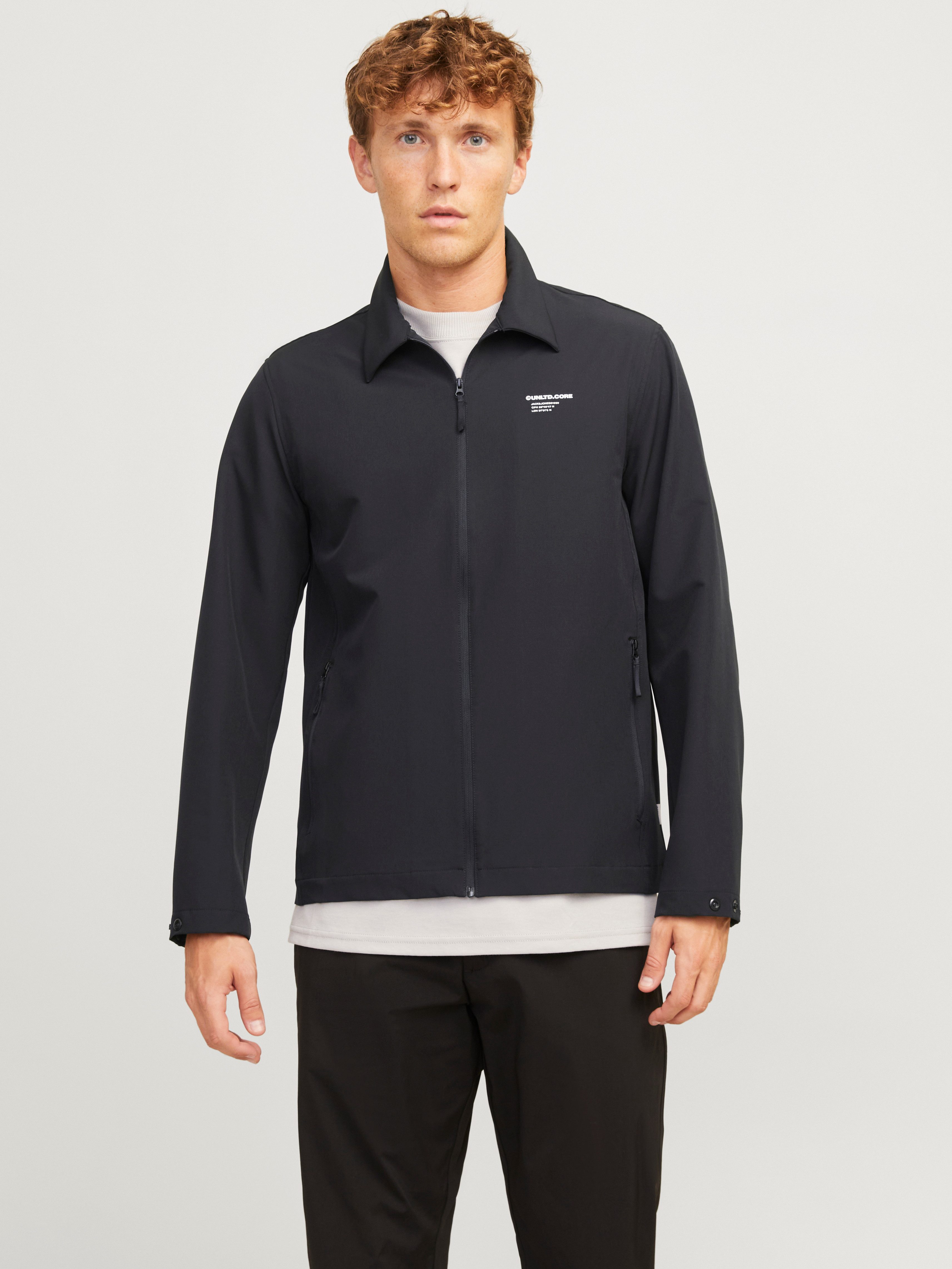 Jack & Jones Langarmhemd JCOAERO SHIRT JACKET LS NOOS mit Reißverschluss günstig online kaufen