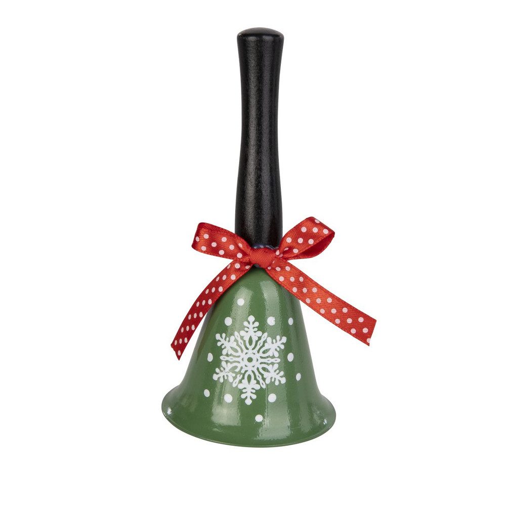 MICA Weihnachtsfigur Weihnachtsglöckchen - mit Schneeflockenmotiv günstig online kaufen