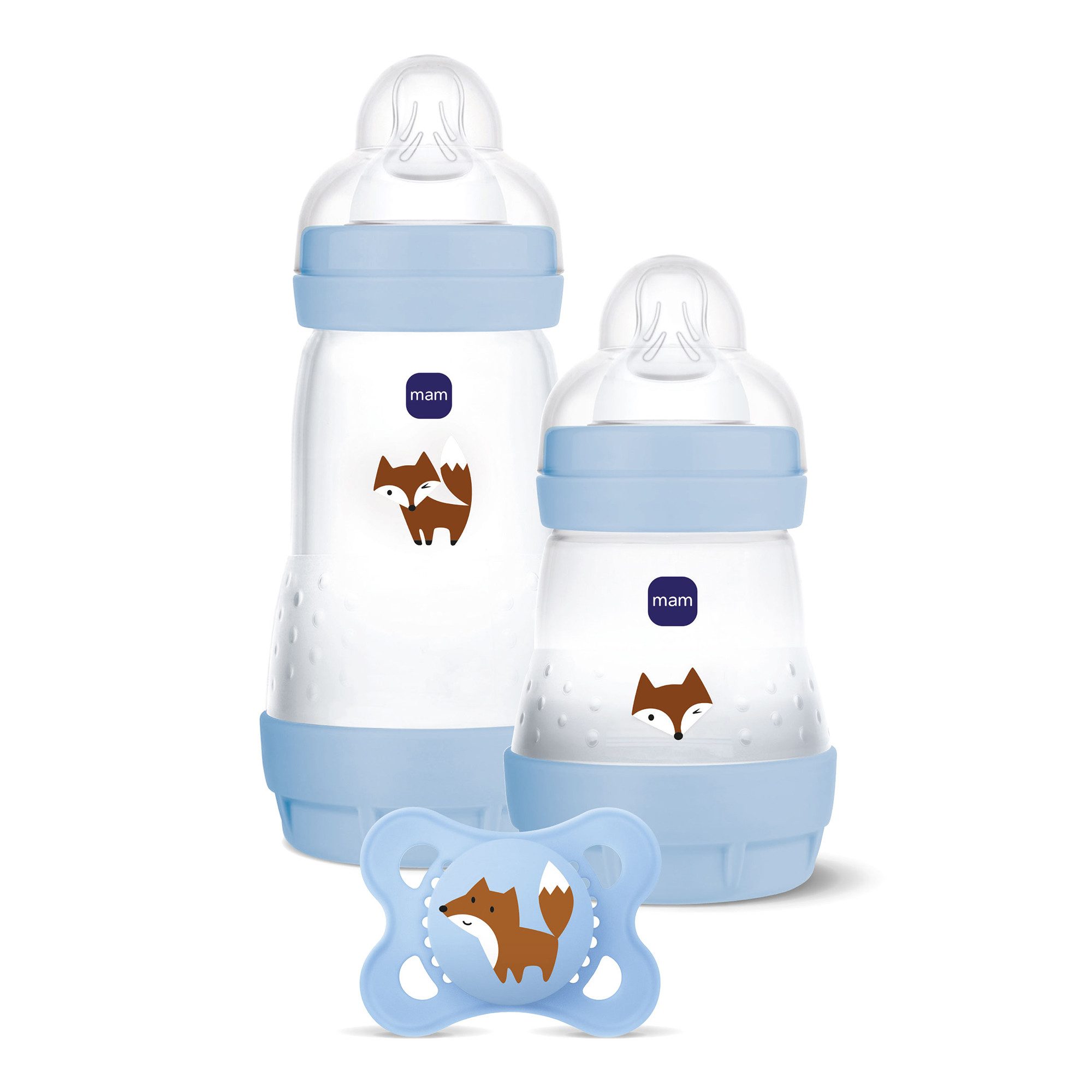 MAM Babyflasche Easy-Start Starter Set S, Kleines Geschenkset Baby 3.tlg - ideal zur Geburt